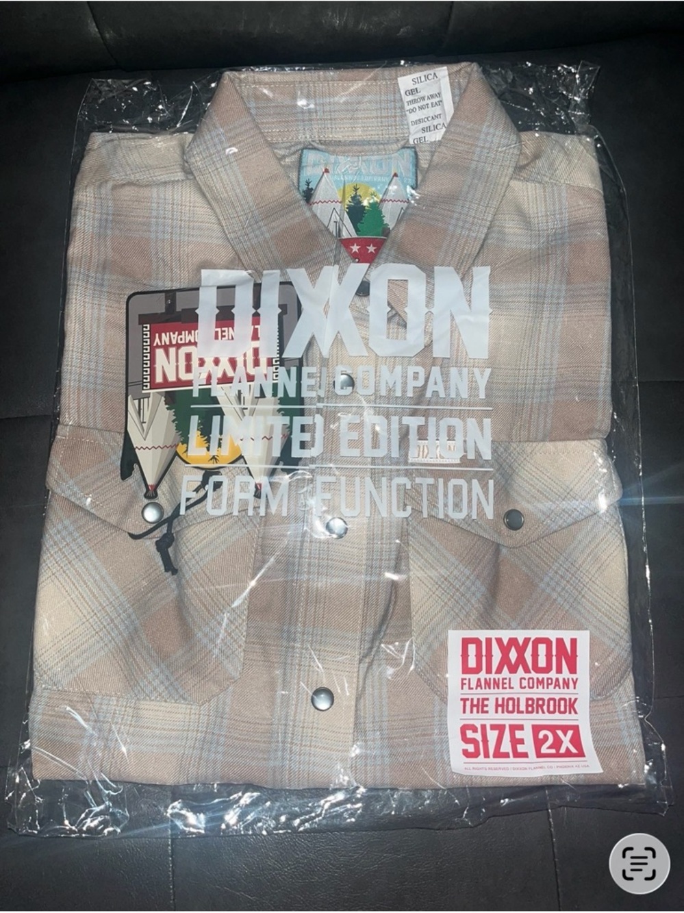 DIXXON Holbrook Plaid Button-Down Shirt - Beige, Tan